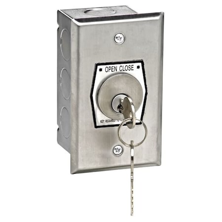 Keyswitch,SS,2 Buttons,Back Box