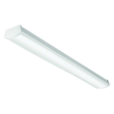 LED Wraparound Fixture, 4 ft L, 2900 lm