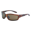 Infinity, Safety Glasses, Anti-Scratch, Amber Mirror Lens, Brown Frame, Frameless