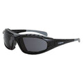 Diamond, Safety Glasses, Anti-Scratch, Gray Lens, Black Frame, Full-Frame