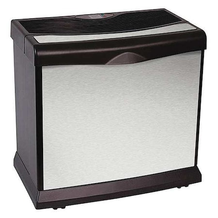 Evaporative Humidifier, 5 gal, 4,000 sq. ft., Console, Brushed Nickel