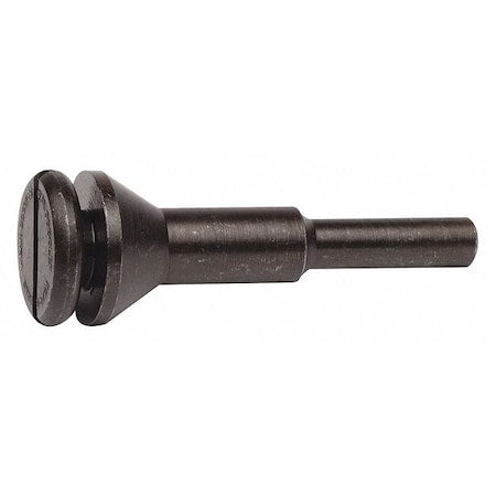 Cut-Off Wheel Mandrel, 1/4 in Shank, For 3/8 in Wheel Arbor, For 1/8 in to 1/4 in Wheel Thick