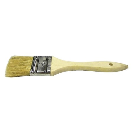 2-1/2" Chip & Oil Brush White Bristle 1-3/4" Trim L Wood Handle
