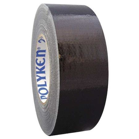 Duct Tape, Black, 60 yd L, 2-3/4 in W
