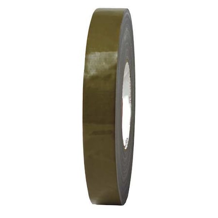 Duct Tape, Black, 60 yd L, 1 in W