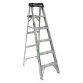 6 ft Aluminum Stepladder, 300 lb Capacity
