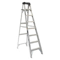8 ft Aluminum Stepladder, 300 lb Capacity