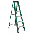 6 ft Fiberglass Stepladder, 225 lb Capacity