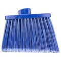 Med-Duty Angle Broom Head, 12", Blu, PK12