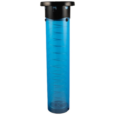 Cup Dispenser, 5 1/4 in H, Black