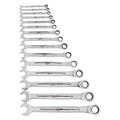 15pc Ratcheting Combination Wrench Set - SAE