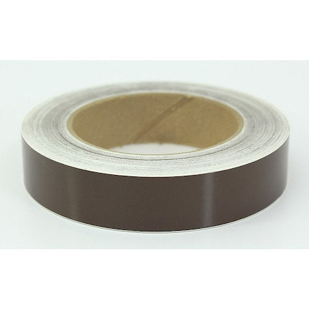 Floor Marking Tape Indust, 1"x100', Brown