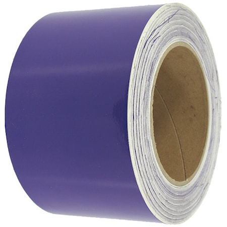 Floor Marking Tape Indust, 3"x100', Purple