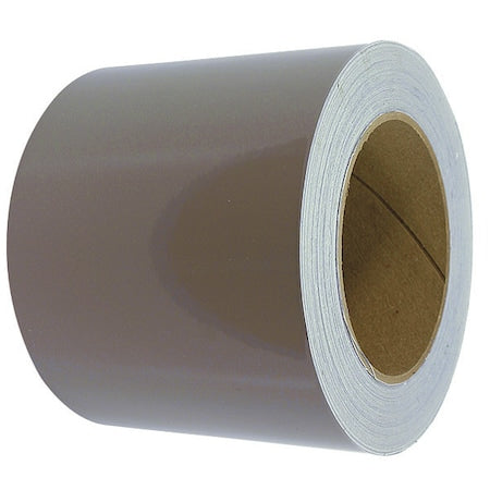 Floor Marking Tape Indust, 4"x100', Brown