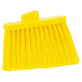 Med-Duty Angle Broom Head, 12", Ylw, PK12