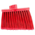 Med-Duty Angle Broom Head, 12", Red, PK12