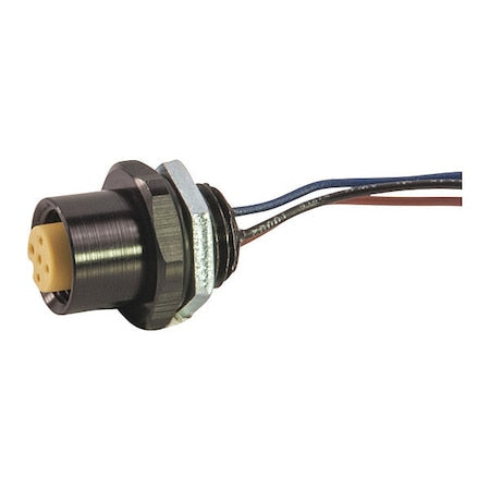 Receptacle,Single Key,Fale,5 Pole,1 ft.