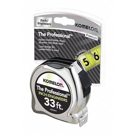 33 ft. Tape Measure, 1" Blade