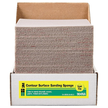 Contour Sanding Sponge, 5 1/2" L, 4 1/2" W