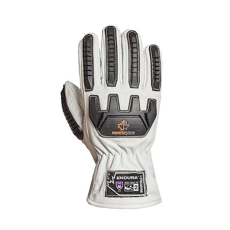 Work Gloves, Drivers, L, Leather, PR
