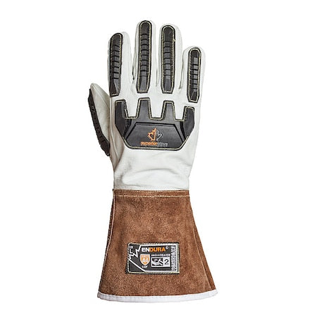 Work Gloves, Drivers, L, Leather, PR