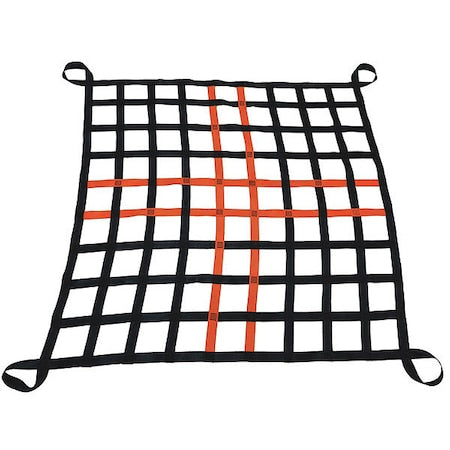 Cargo Lifting Net, 6' L x 6' W, 4,500 lb