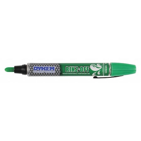 Paint Marker, Green, Water Removable