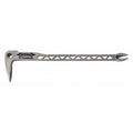 8 oz. 12" Titanium Clawbar Nail Puller w/Dimpler