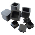 Replacement Square Rubber Tips, For 1" Tube, PK4