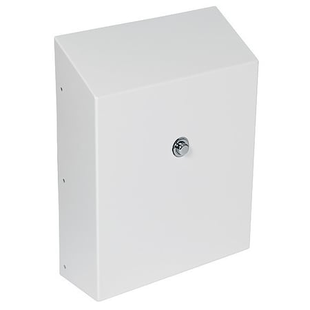 Toilet Manual Flush Valve, 1.28 gpf gpf, Powder-Coated, 1 in, 1 1/2 in Spud Coupling
