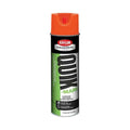Over Head Marking Paint, 17 oz., Fluorescent Red/Orange, Water -Based