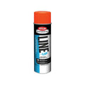 Athletic Field Striping Paint, 17 oz., Fluorescent Orange, Water -Based