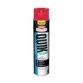 Inverted Marking Paint, 22 oz., Brilliant Red, Water -Based