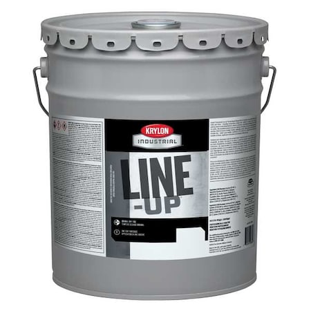 Pavement Striping Paint, 5 gal., Parking Lot White, Solvent -Based