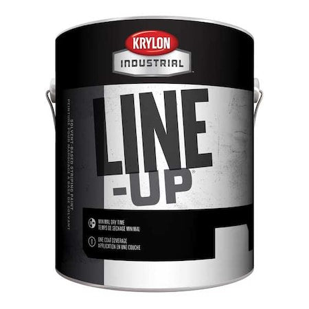 Pavement Striping Paint, 1 gal., Parking Lot Yellow, Solvent -Based