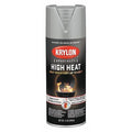 Metallic Spray Paint, Aluminum, Metallic, Solvent, 12 oz