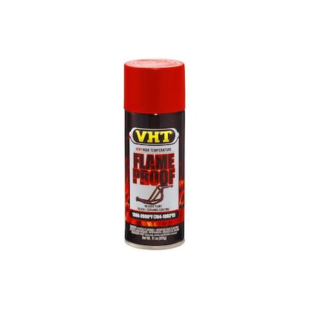 Flameproof Coating, Red, Flat
