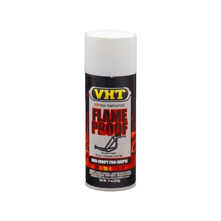 Flameproof Coating, White, Flat