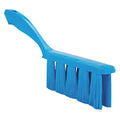 1 1/2 in W Bench Brush, Soft, 7 in L Handle, 6 1/2 in L Brush, Blue, Plastic, 13 in L Overall