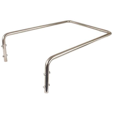 31" x 21" x 9-1/2" Aluminum Dish Dolly Handle, Aluminum