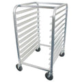Pan Rack, Aluminum, 10-Slot, 38in. H
