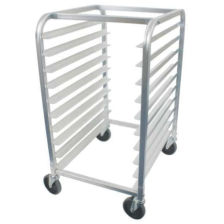 Pan Rack, Aluminum, 10-Slot, 38in. H