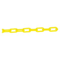 Plastic Chain, Yellow, 500 ft Length, Gloss