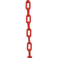 Plastic Chain, Red, 500 ft Length, Gloss