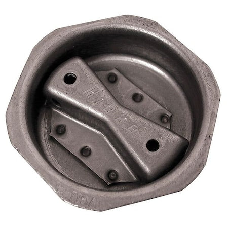 Drum Plug, Steel, Dia 2 In