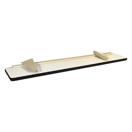 Cantilever Shelf, 60inW x12inD x 6-3/4inH