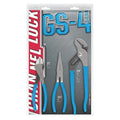 3 Piece Gift Sets Plastic Grip Plier Set Dipped Handle
