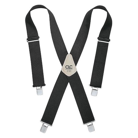 Tool Suspenders, Suspenders, Black, Poly Webbing