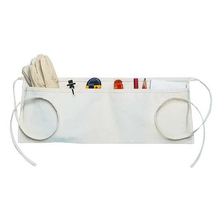 Tool Apron, Tool Apron, White, Canvas, 2 Pockets