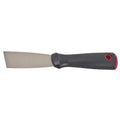 Putty Knife, Length 7 1/2 in, Blade Width 1 1/2 in, Carbon Steel, Black